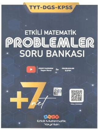 TYT KPSS DGS Problemler Soru Bankası - Kolektif kitap kapağı