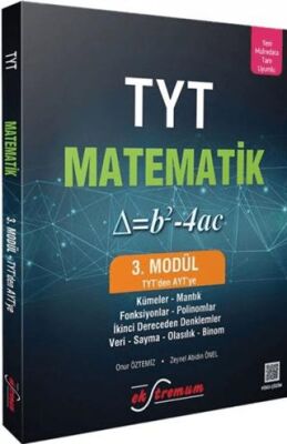 Ekstremum Yayınları TYT Matematik Modül 3 - Kolektif kitap kapağı