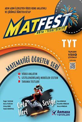 Armada Yayınları TYT Matfest Matematik Orta İleri Seviye - Özgür Tazecan kitap kapağı