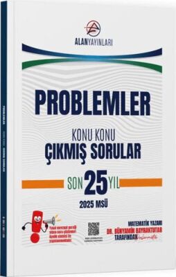 TYT MSÜ Problemler Konu Konu Çıkmış Sorular Son 25 Yıl - Kolektif kitap kapağı