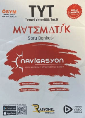 Rasyonel Yayınları Tyt Matematik Yeni Nesil Soru Bankası (Video Çözümlü) - Kolektif kitap kapağı