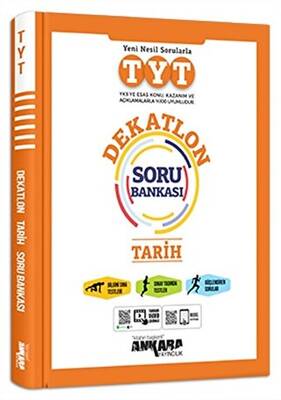 TYT Tarih Dekatlon Soru Bankası - Kolektif kitap kapağı