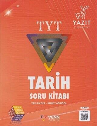 TYT Tarih Soru Kitabı Venn Serisi - Ahmet Ağırgöl kitap kapağı