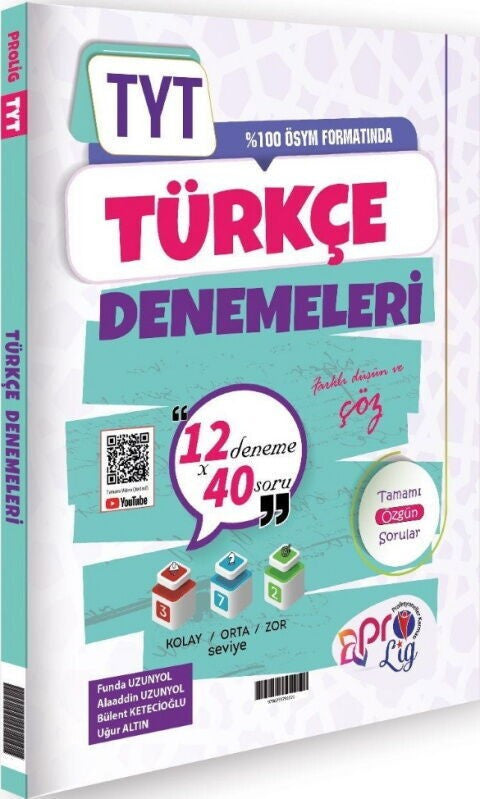 TYT Türkçe 12 x 40 Deneme Profesyoneller Karması kitap kapağı