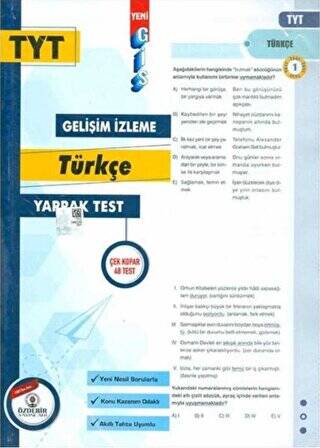 TYT Türkçe Yaprak Test - Kolektif kitap kapağı