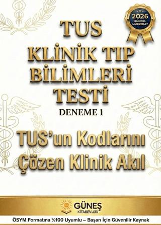 TUS Klinik Tıp Bilimleri Testi Deneme 1
