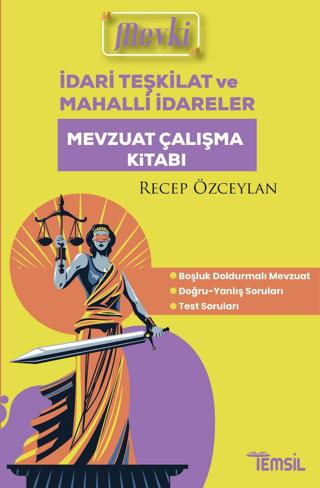 Mevki Dari Teşkilat Ve Mahalli İdareler Mevzuat Çalışma Kitabı | Temsil Kitap (Ciltsiz) - Resim 1