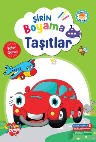 Şirin Boyama - Taşıtlar | Boyama Zamanı (Ciltsiz) - Resim 1