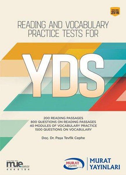 Reading and Vocabulary Practice Tests for YDS 2516