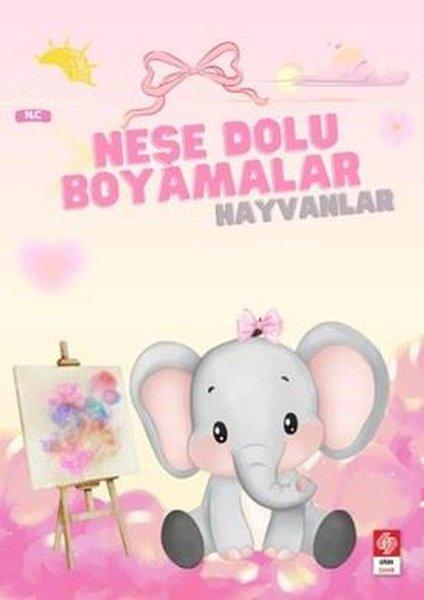 Neşe Dolu Boyamalar Hayvanlar | Ekin Basım Yayın (İnce Kapak) - Resim 1