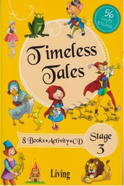 Stage 3 - Timeless Tales 8 Books + Activity + CD | Living English Dictionary (İnce Kapak) - Resim 1