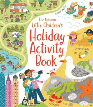 Little Children's Holiday Activity Book | Usborne (Ciltsiz) - Resim 1
