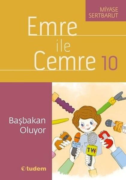 Emre ile Cemre 10-Başbakan Oluyor | Tudem Yayınları (İnce Kapak) - Resim 1