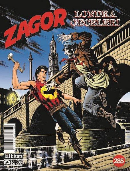 Zagor Sayı 285 - Londra Geceleri | Lal (İnce Kapak) - Resim 1