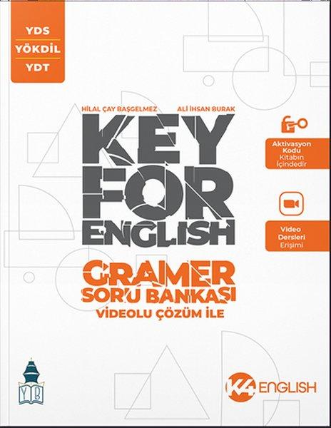 Key for English Gramer Soru Bankası | K4 English Yayınları (İnce Kapak) - Resim 1