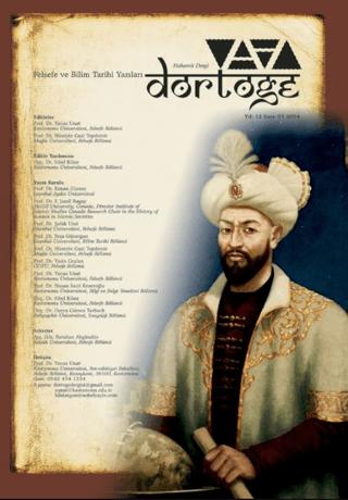 Dörtöğe Felsefe ve Bilim Tarihi Yazıları Hakemli Dergi Yıl: 12 Sayı: 25 | Dörtöğe Dergisi (Ciltsiz) - Resim 1