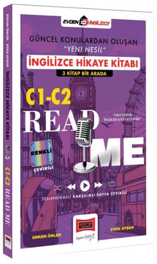 C1-C2 Read Me İngilizce Hikaye Kitabı 3 Kitap Bir Arada | Yargı Yayınevi (Ciltsiz) - Resim 1