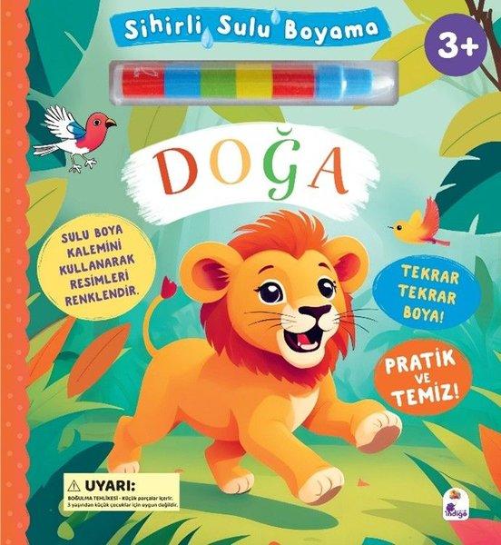 Doğa - Sihirli Sulu Boyama | İndigo Çocuk (Ciltli) - Resim 1