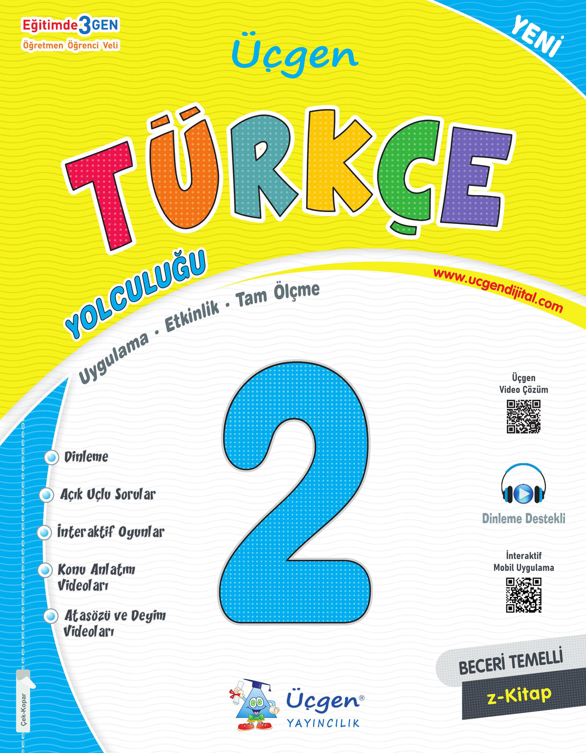 2. Sınıf Türkçe Yolculuğu - Kolektif kitap kapağı