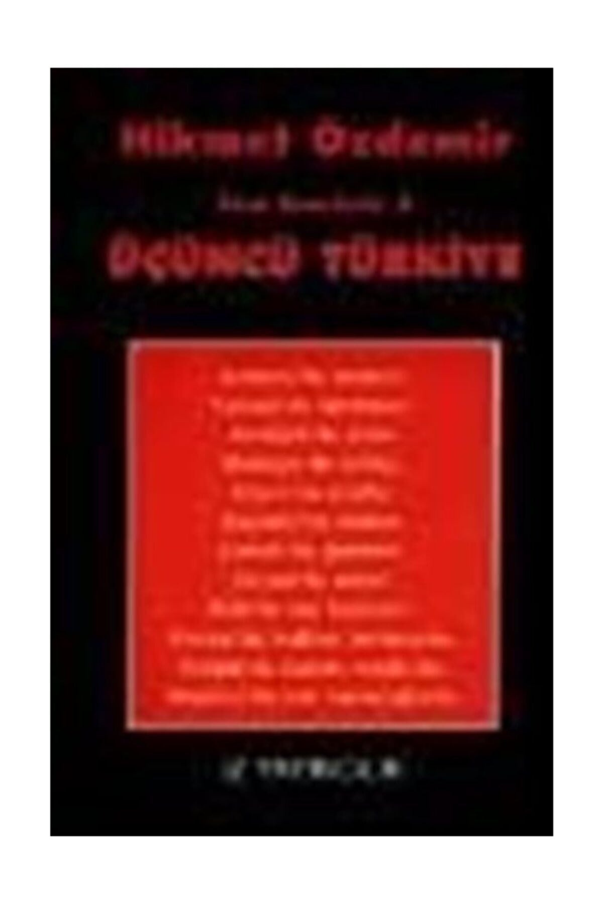 Üçüncü Türkiye - Prof. Dr. Hikmet Özdemir kitap kapağı