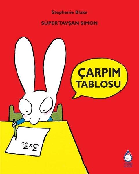 Süper Tavşan Simon - Çarpım Tablosu | Maxi Çocuk (İnce Kapak) - Resim 1