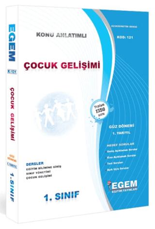 1. Sınıf Çocuk Gelişimi Konu Anlatımlı Soru Bankası Güz Dönemi (1. Yarıyıl) (121)