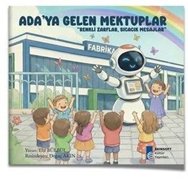 Ada'ya Gelen Mektuplar - Renkli Zarflar Sıcacık Mesajlar | Akınsoft Kültür Yayınları (İnce Kapak) - Resim 1