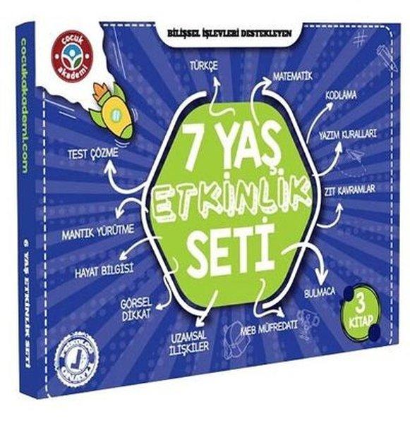 7 Yaş Etkinlik Seti | Çocuk Akademi Yayınları (İnce Kapak) - Resim 1