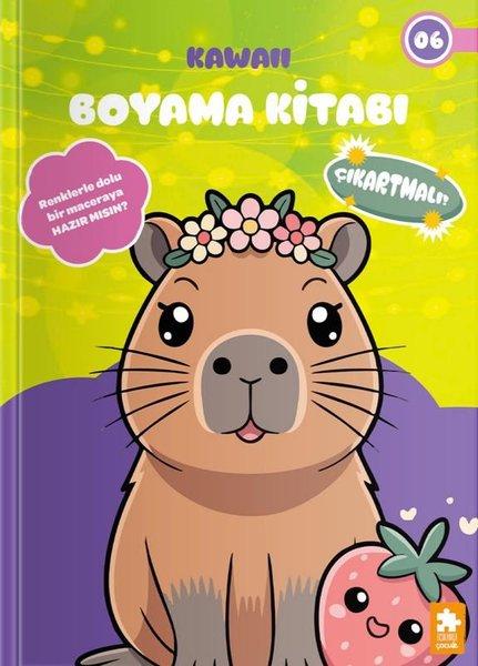 Kawaii Boyama Kitabı 6 | Eksik Parça Yayınları (İnce Kapak) - Resim 1