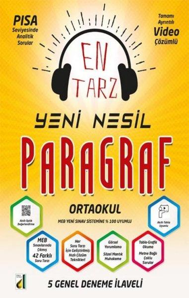8.Sınıf LGS En Tarz Yeni Nesil Paragraf Soru Bankası | Damla Yayınevi (İnce Kapak) - Resim 1