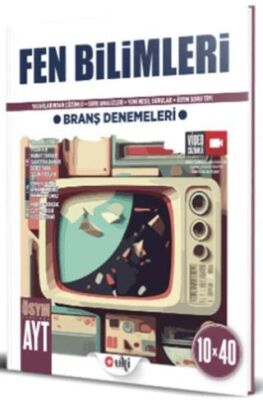 AYT Fen Bilimleri 10x40 Branş Denemeleri - Kolektif kitap kapağı