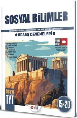 TYT Sosyal Bilgiler 15 x 20 Branş Denemeleri Ulti Yayınları - Kolektif kitap kapağı