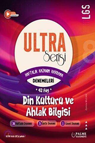 ULTRA Serisi LGS Din Kültürü ve Ahlak Bilgisi Denemeleri Haftalık Kazanım Kavrama 42 Föy - Kolektif kitap kapağı