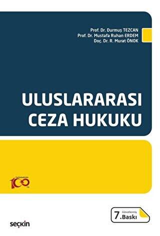 Uluslararası Ceza Hukuku - Durmuş Tezcan kitap kapağı