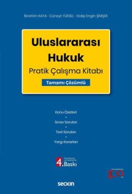 Uluslararası Hukuk Pratik Çalışma Kitabı - İbrahim Kaya kitap kapağı