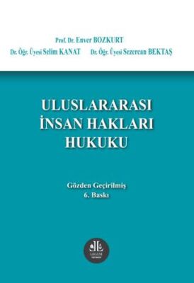 Uluslararası İnsan Hakları Hukuku - Enver Bozkurt kitap kapağı
