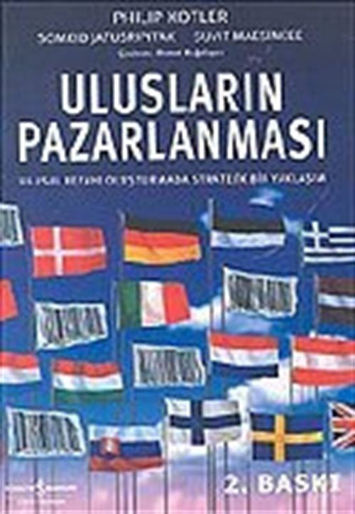 Ulusların Pazarlanması/Ulusal Refahı Oluşturmada Stratejik Bir Yaklaşım - Philip Kotler kitap kapağı