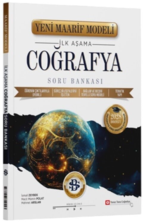 Üniversiteye Hazırlık Coğrafya İlk Aşama Maarif Model Soru Bankası Bilgi Sarmal kitap kapağı