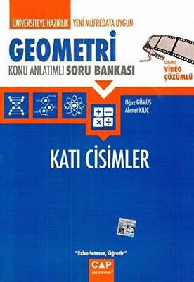 Üniversiteye Hazırlık Geometri Katı Cisimler Konu Anlatımlı Soru Bankası - Oğuz Gümüş kitap kapağı