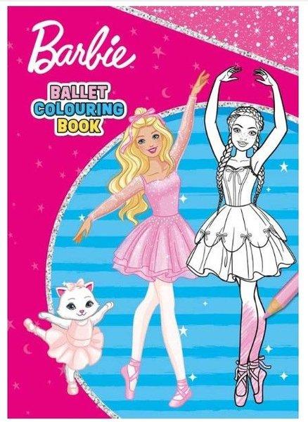 Barbie Ballet Colouring Book | Alligator Products Limited (İnce Kapak) - Resim 1