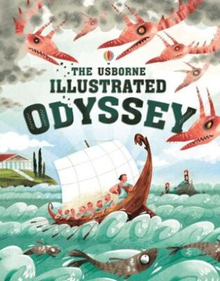 Illustrated Odyssey - Anna Milbourne kitap kapağı