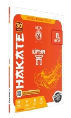 Üstat Der Ki 11. Sınıf Kimya Hakate Haftalık Soru Bankası Föyleri - Filiz Sarıten Aydoğan kitap kapağı