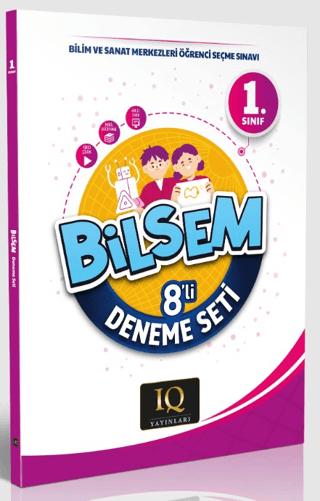 1. Sınıf Bilsem 8'li Deneme Seti