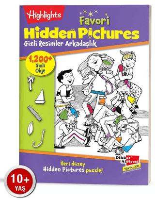 Favori Hidden Pictures - Arkadaşlık Puzzle (Tek Kitap) | Dikkat Atölyesi Yayınları (Ciltsiz) - Resim 1