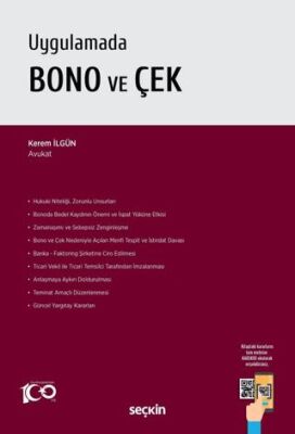 Uygulamada Bono ve Çek - Kerem İlgün kitap kapağı