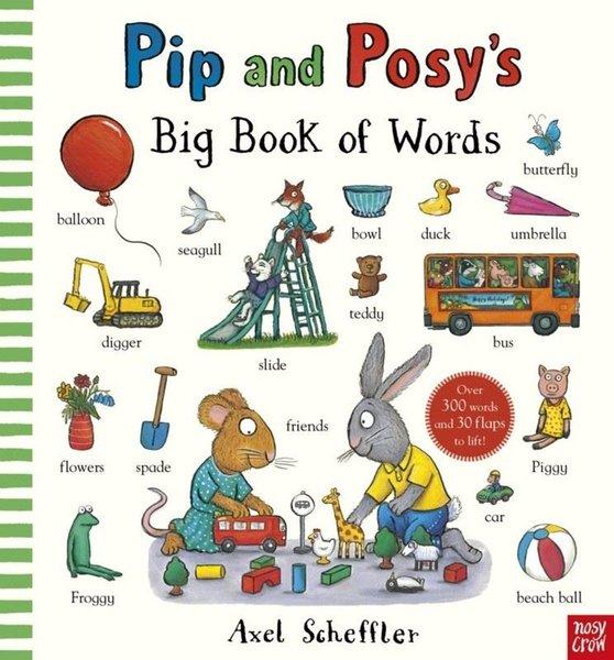 Pip and Posy's Big Book of Words | NOSY CROW (İnce Kapak) - Resim 1