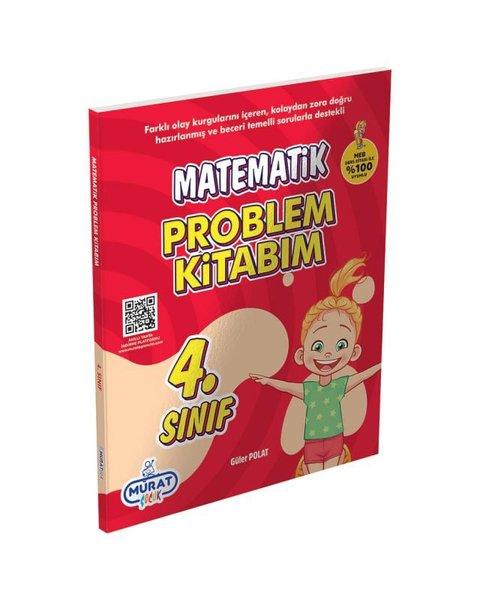 3608 4. Sınıf Matematik Problemler Kitabım | Murat Yayınları (İnce Kapak) - Resim 1