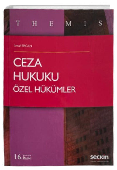 Ceza Hukuku Özel Hükümler Yetkin Yayınevi - İsmail Ercan kitap kapağı