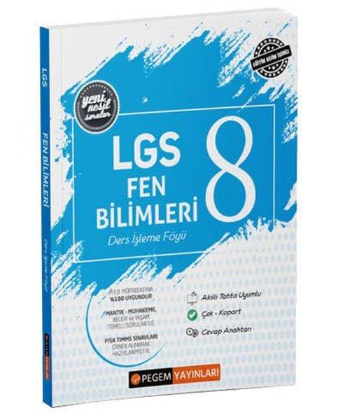 8.Sınıf LGS Fen Bilimleri Ders İşleme Föyü | Pegem Akademi Yayıncılık (İnce Kapak) - Resim 1