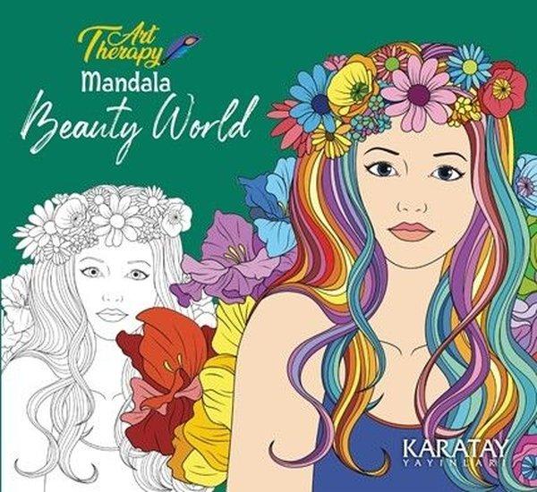 Art Therapy - Mandala - Beauty World | Karatay Yayınları (İnce Kapak) - Resim 1